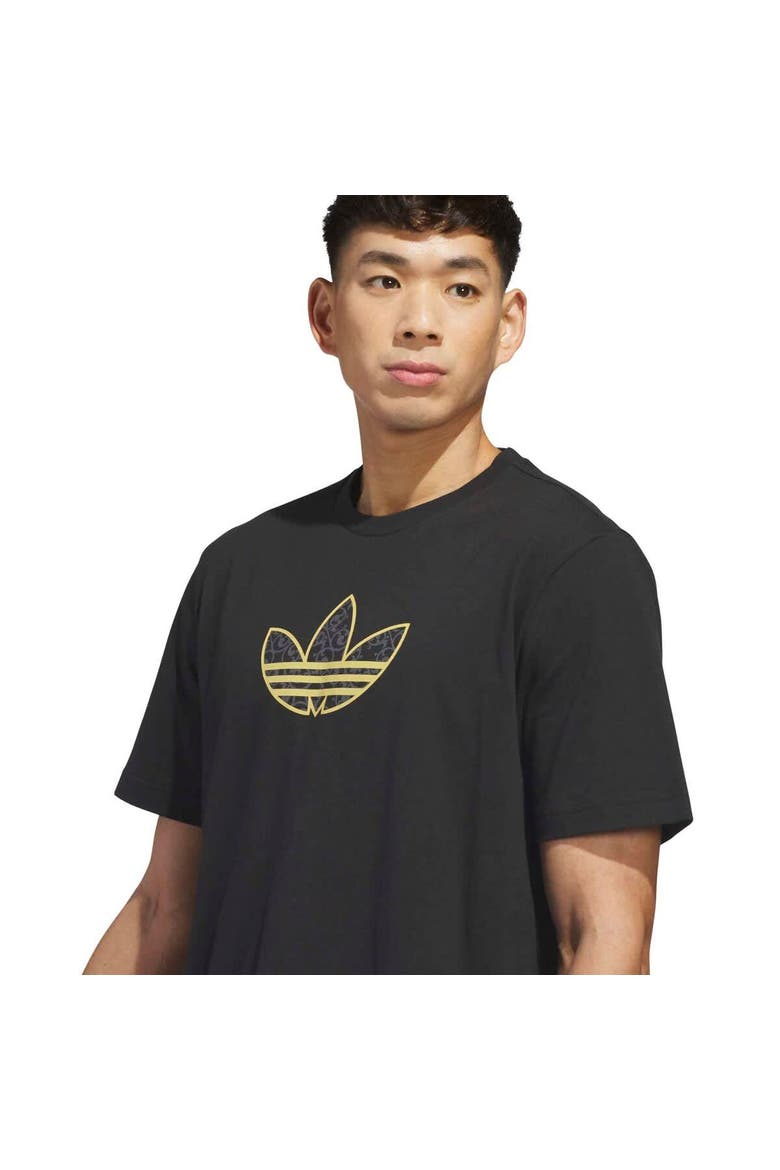 Men's adidas Black Spain National Team 2026 Away Jersey Hook T-Shirt, Alternate, color, Black