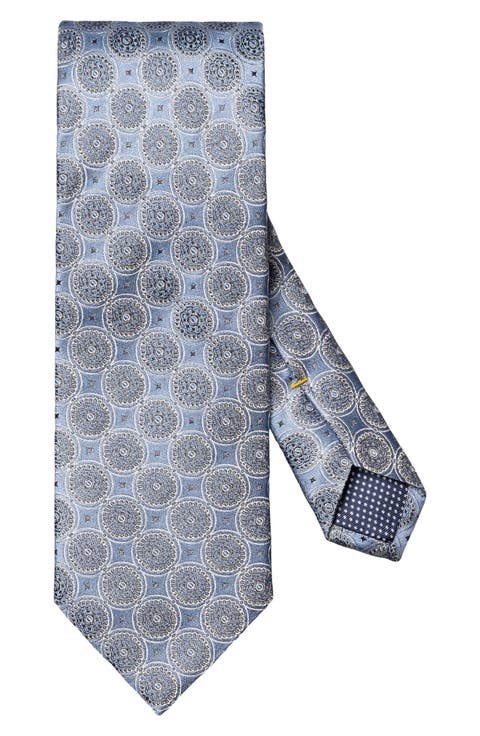 Medallion Silk Tie
