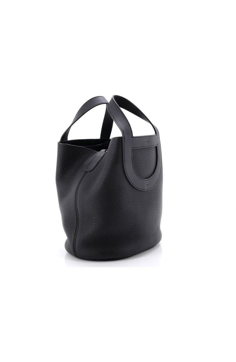 Pre-Owned Hermes In-The-Loop Bag Clemence with Swift 23, Alternate, color, Noir