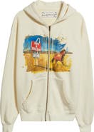 ONE OF THESE DAYS Motel Cotton Zip Hoodie