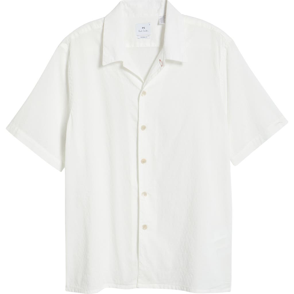 PAUL SMITH PAUL SMITH REGULAR FIT COTTON BUTTON-UP SHIRT