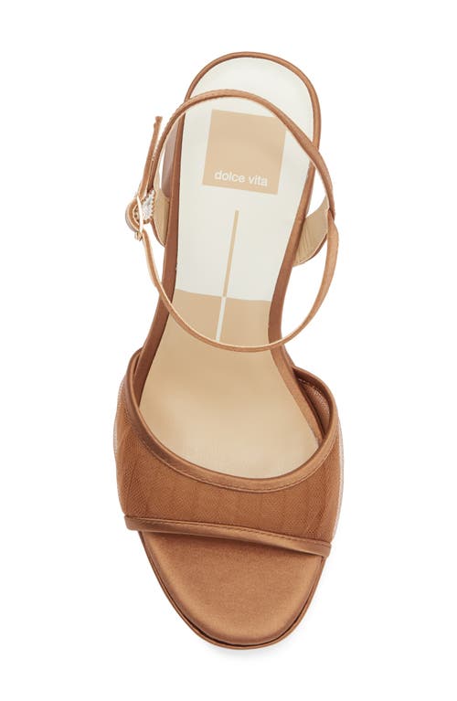 Dolce Vita Preya Platform Sandal In Brown