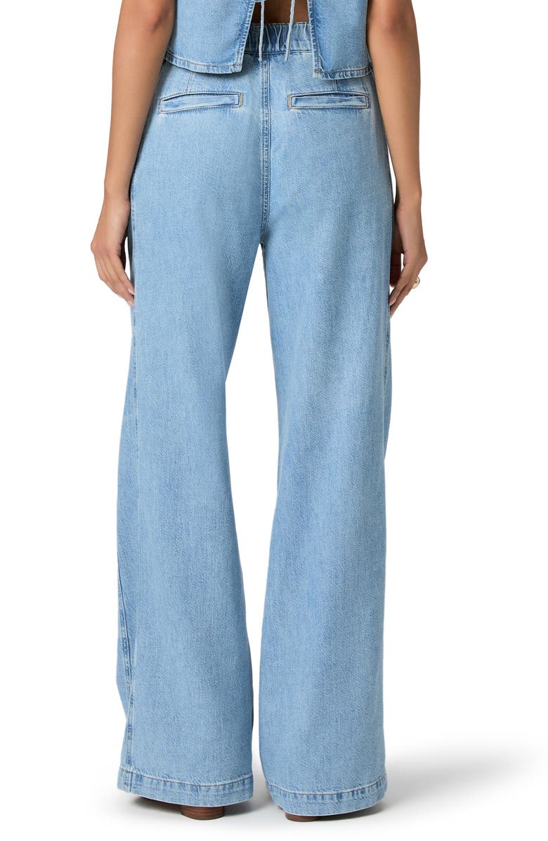 PAIGE Rumi High Waist Wide Leg Jeans, Alternate, color, Revolution