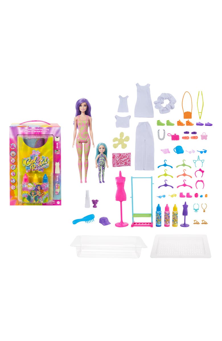 Mattel Barbie<sup>®</sup> Color Reveal Tie Dye Fashion Maker, Alternate, color, Multi