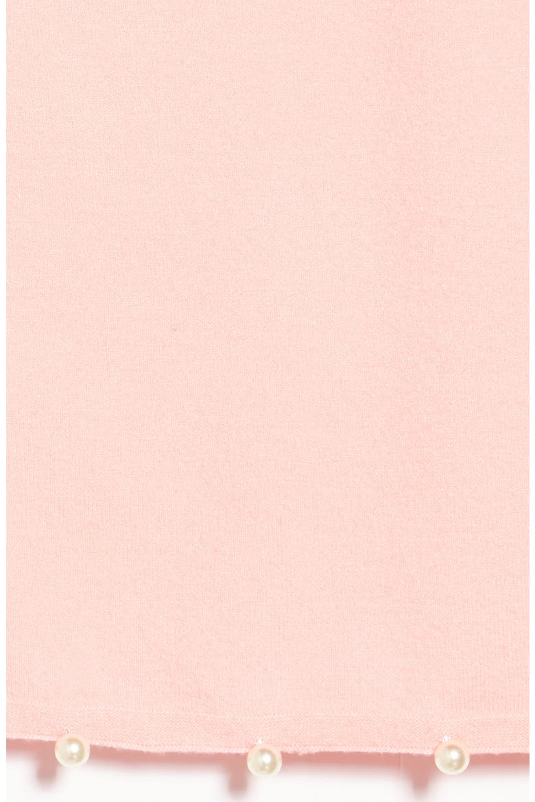 Bead Trim Knit Wrap, Alternate, color, PINK