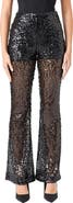Endless Rose Sequin Flare Pants