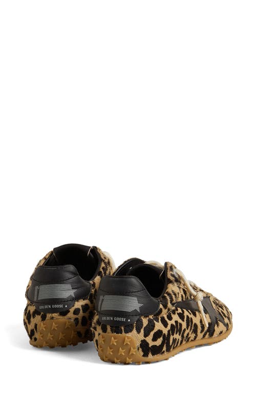 Golden Goose Marathon Speed Genuine Calf Hair Sneaker In Brown
