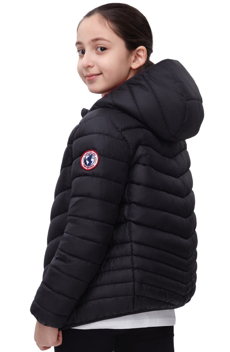 Rokka&Rolla Kids' Reversible Lightweight Jacket, Alternate, color, Blackberry Flip