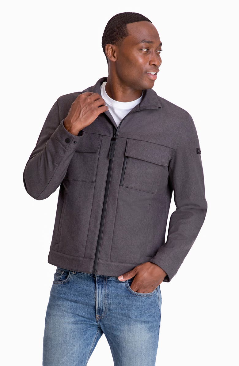 Michael Kors Hipster Water Resistant Softshell Jacket, Alternate, color, 