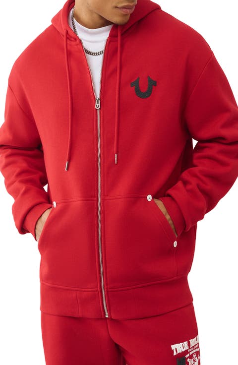 Number One Graphic Zip Hoodie