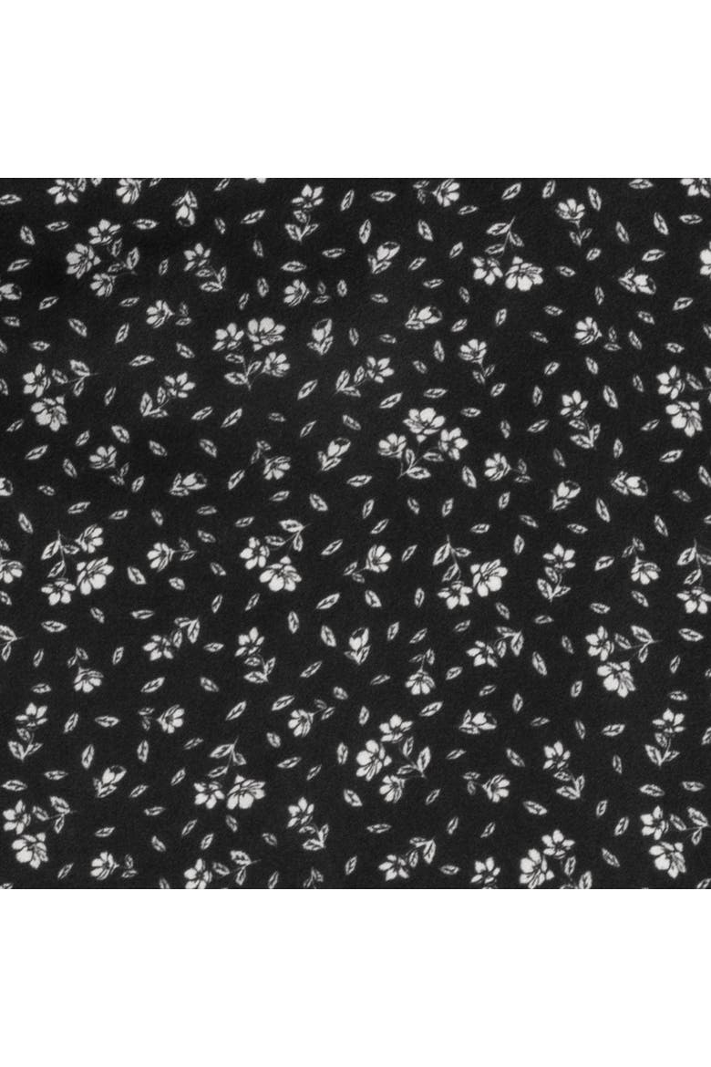 Charming Floral Small Diamond, Alternate, color, Black