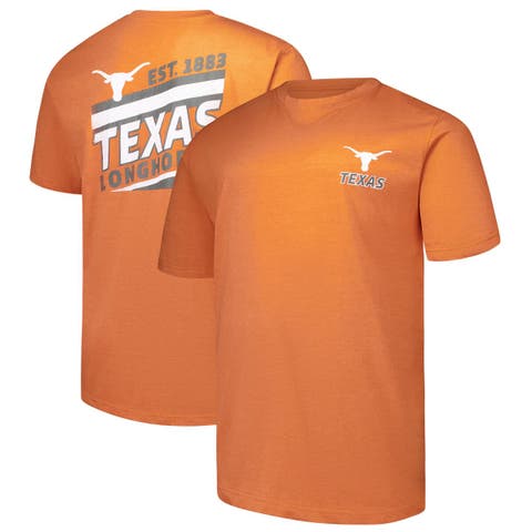 Men's Fanatics Texas Orange Texas Longhorns Big & Tall Ideal Faded T-Shirt