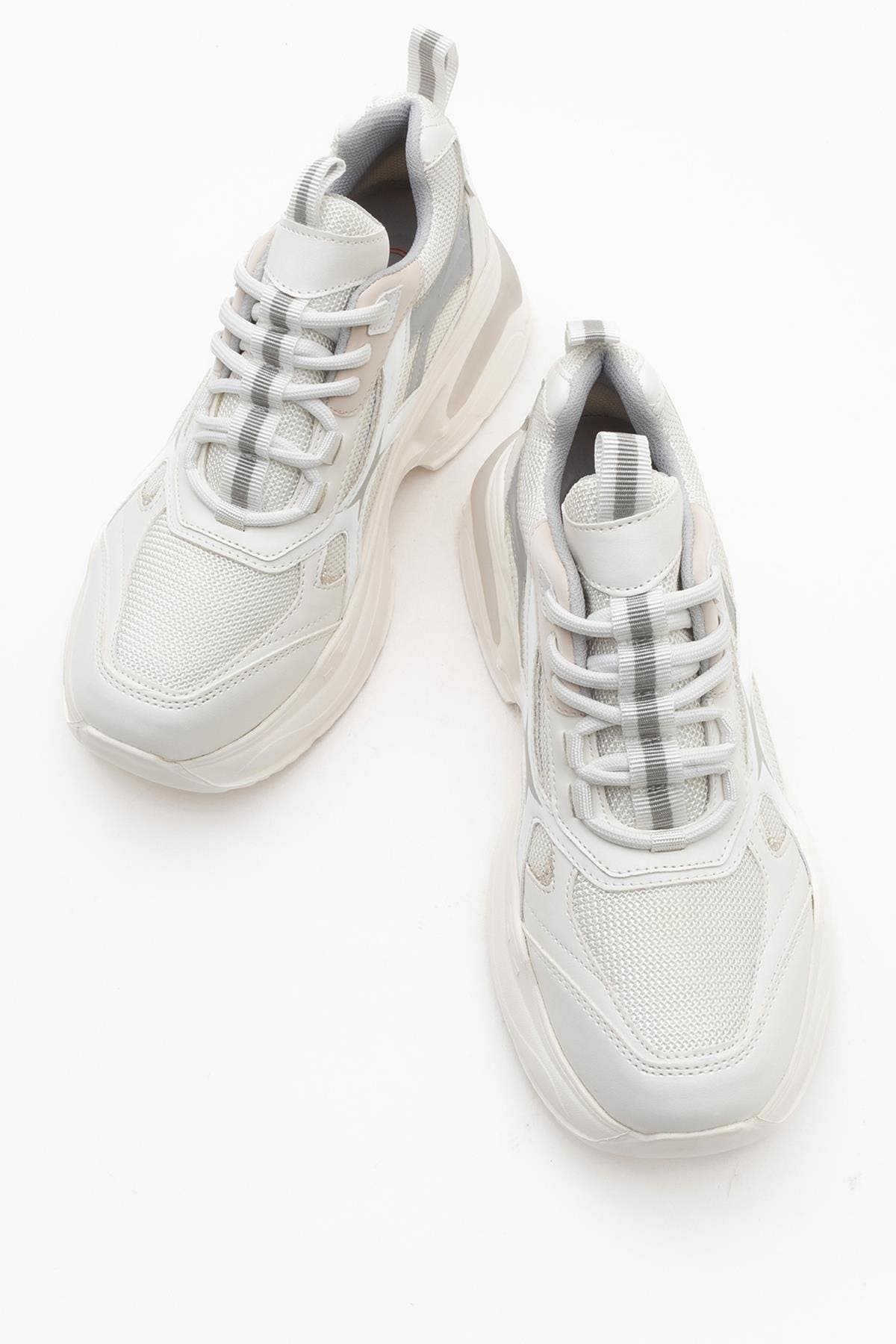 Marron Sport Sneakers, Alternate, color, White Faux Leather