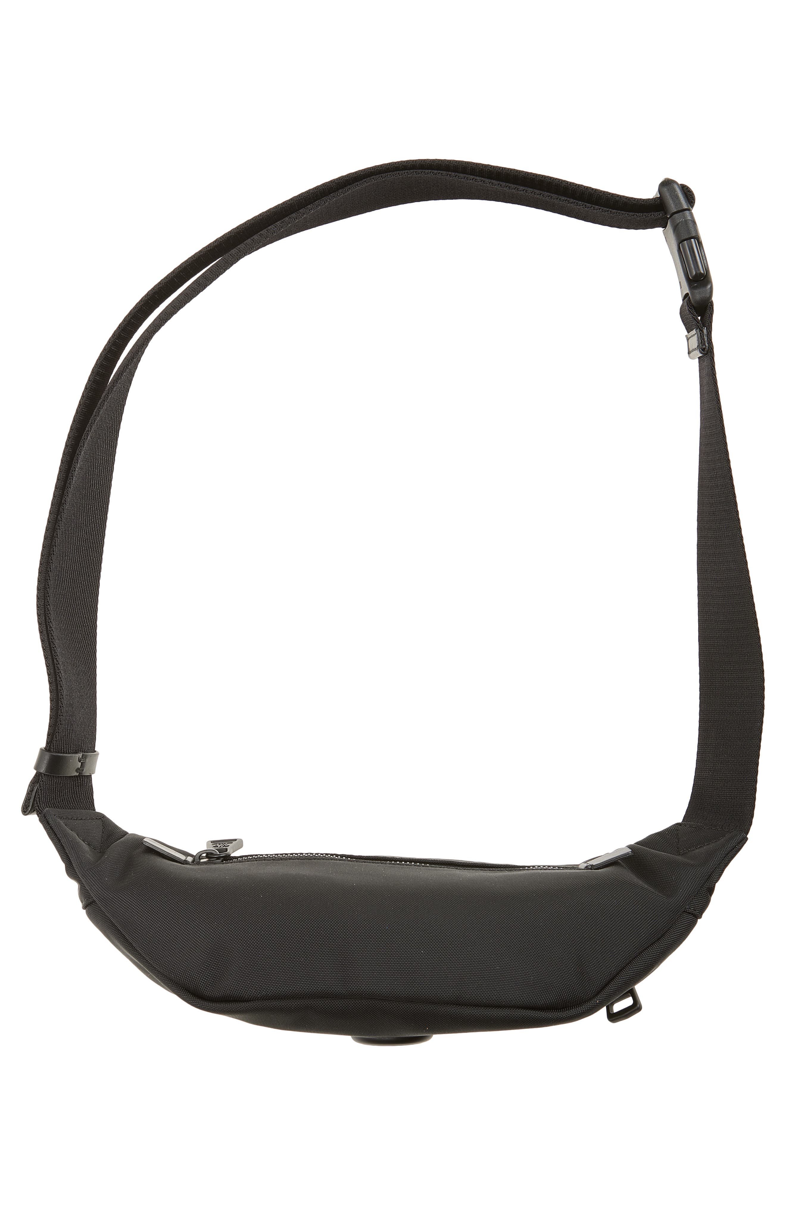 Moncler Small Durance Belt Bag, Alternate, color, Black