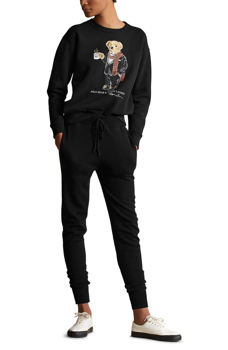 Polo Ralph Lauren Coco Bear Sweatshirt, Alternate, color,