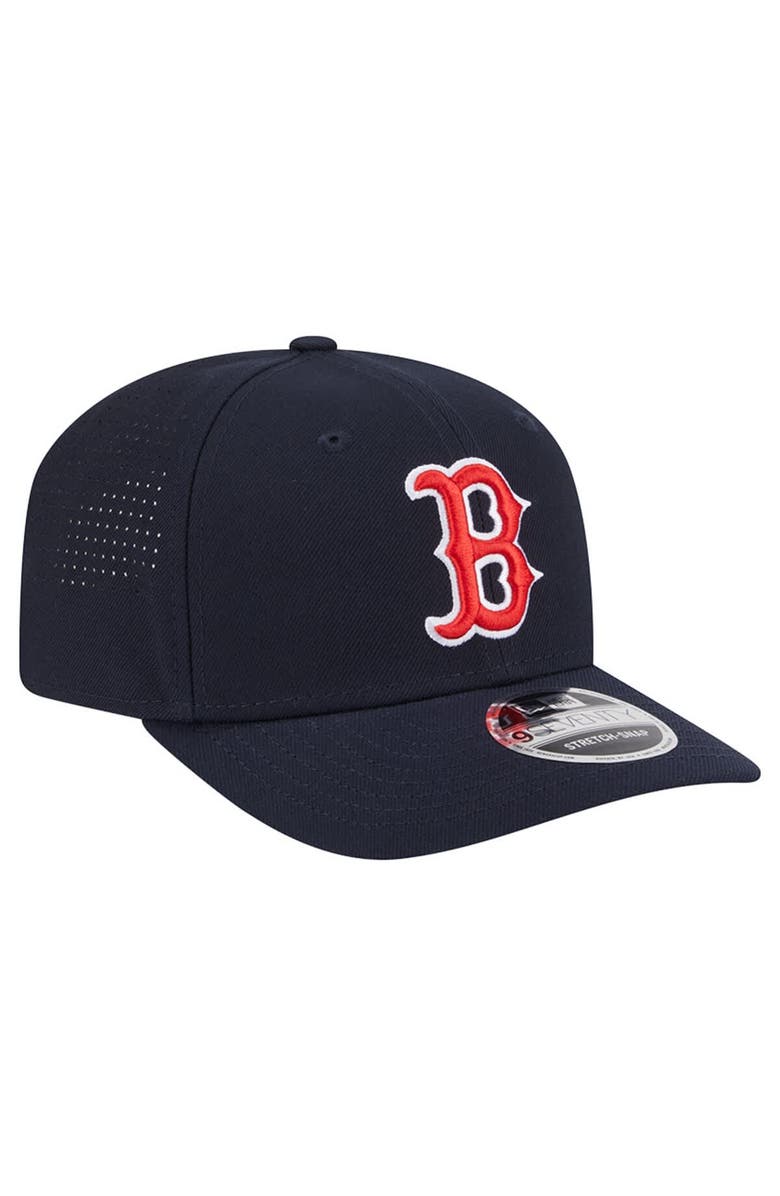 New Era Men
s New Era  Navy Boston Red Sox Performance 9SEVENTY Adjustable Hat, Alternate, color, Navy