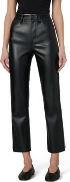 Joe's Jeans Lyra Slim Ankle Faux Leather Pants