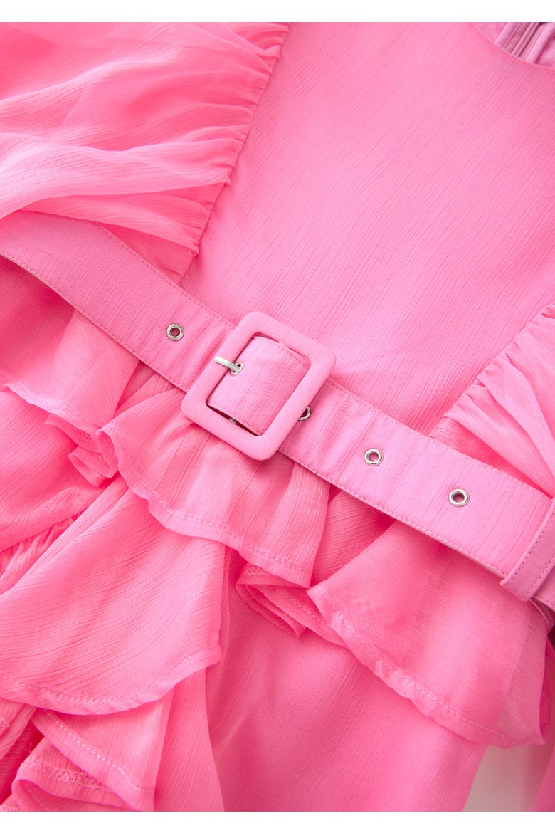 Soleil Frill Mini Dress, Alternate, color, Candy