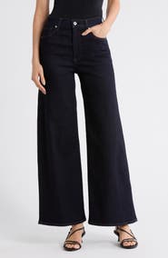 rag & bone Serena High Waist Wide Leg Jeans
