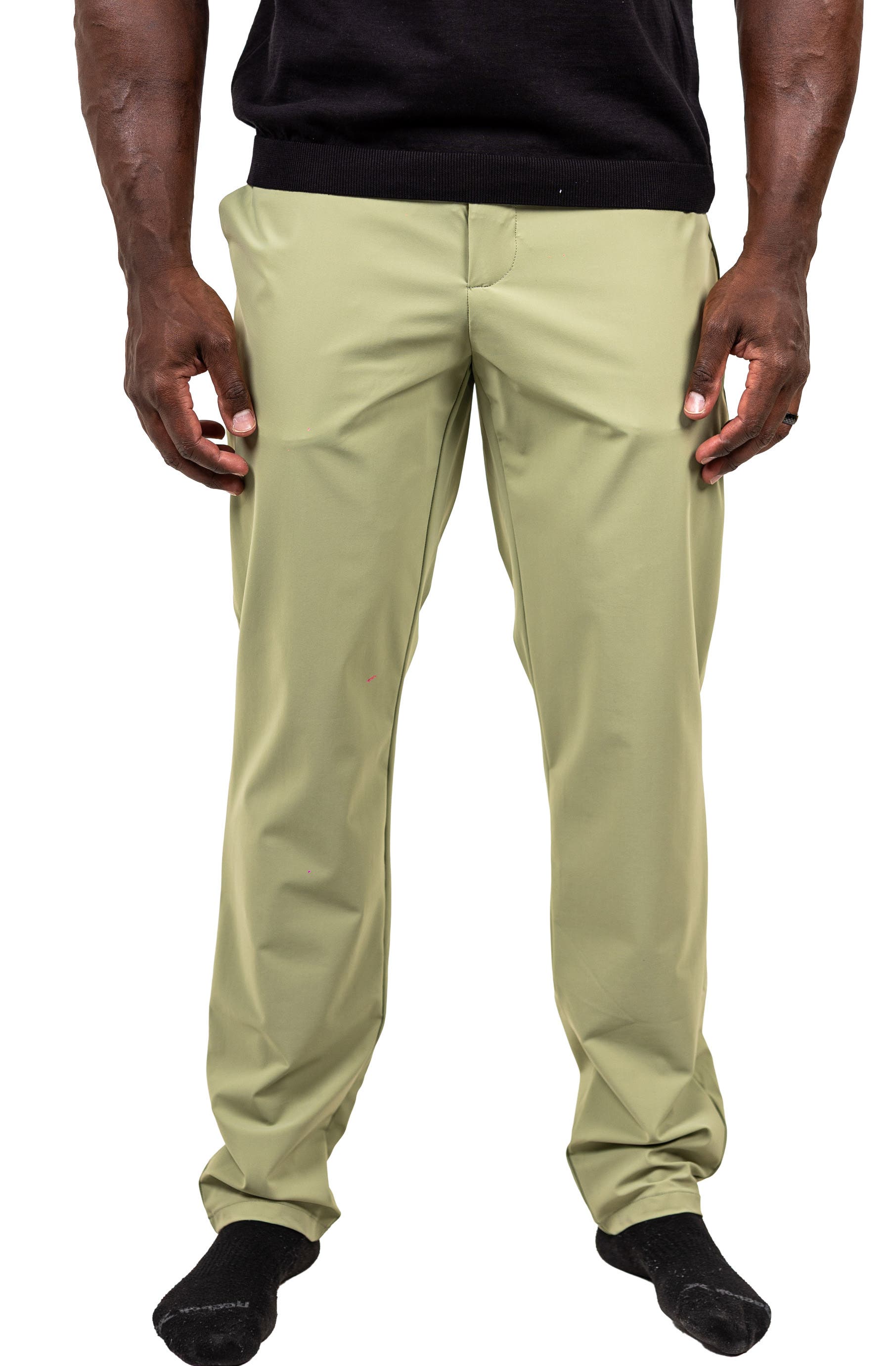 Maceoo Workout Stretch Pants In Green