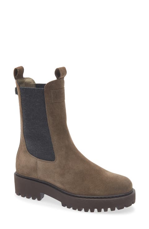 Monili Tab Lug Sole Chelsea Boot