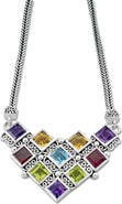 SAMUEL B. Multistone Statement Necklace