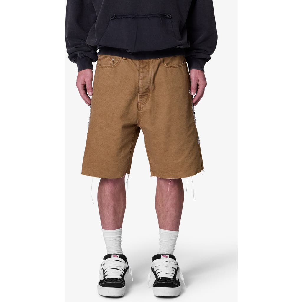 Mnml Mojave Raw Hem Canvas Shorts