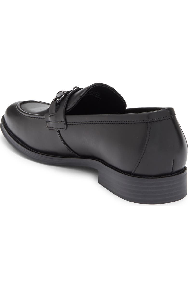 NORDSTROM RACK Payce Horsebit Loafer, Alternate, color, Black Leather