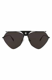 McQueen 62mm Aviator Sunglasses