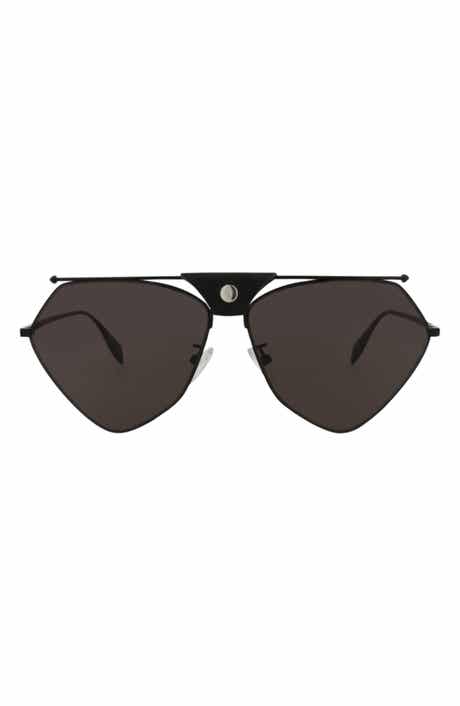 McQueen 62mm Aviator Sunglasses