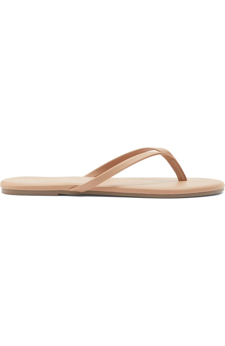 Project Cloud Kids' Little Fountain Flip Flop, Alternate, color, Taupe
