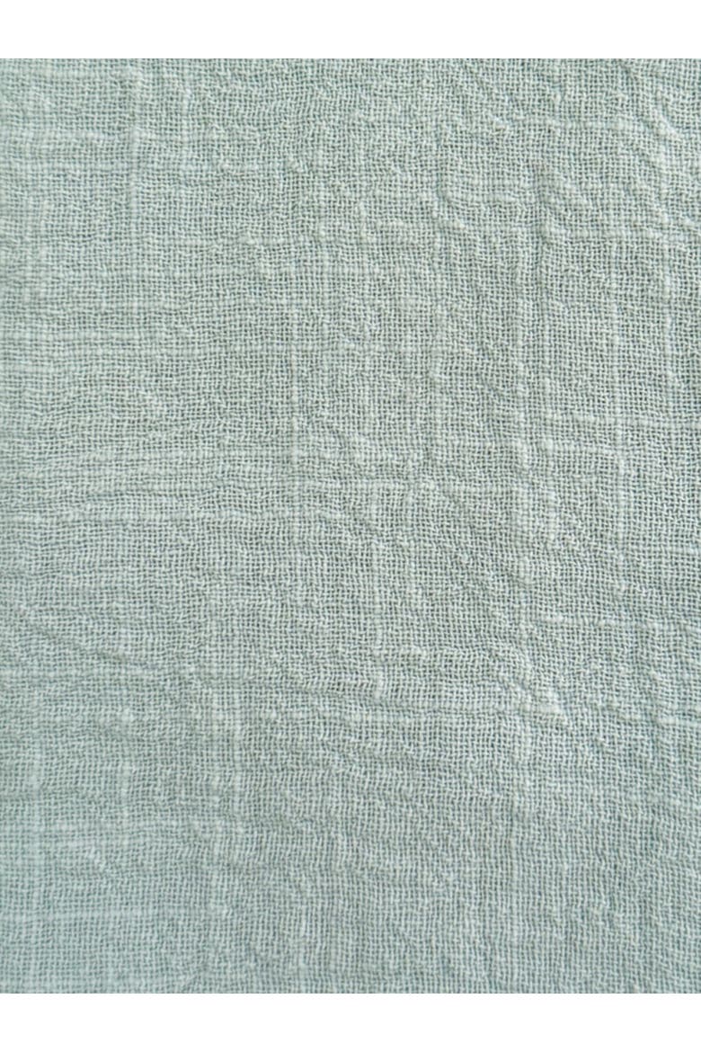 Cotton Gauze Fringe Napkins- Set of 4, Alternate, color, Mint Green