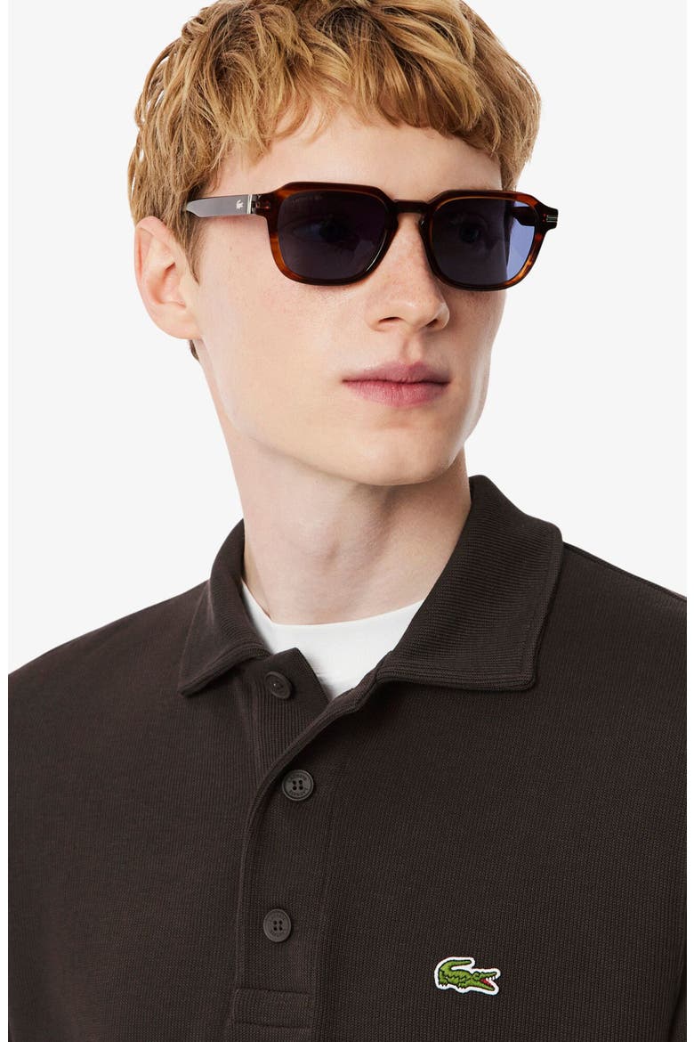Cotton Rib Polo Sweatshirt, Alternate, color, PORT 0
