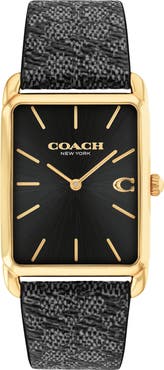 COACH Elliot Synthetic Strap Watch, 32mm x 36mm
