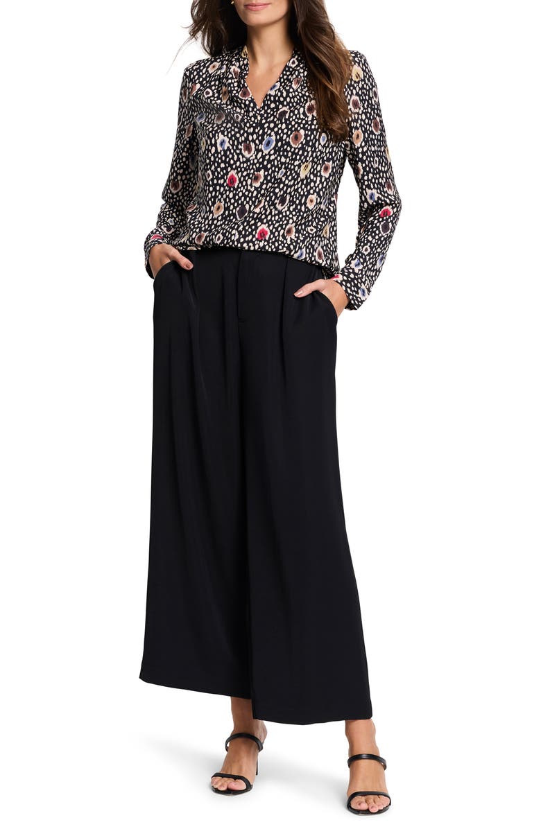 NIC+ZOE Spotted Dots V-Neck Top, Alternate, color,