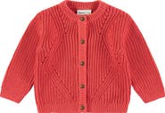 BABYFACE Abstract Knit Pattern Cardigan