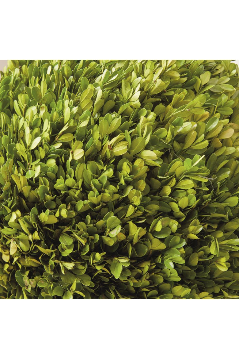 Boxwood Ball Faux (Fake) 16", Alternate, color, Green