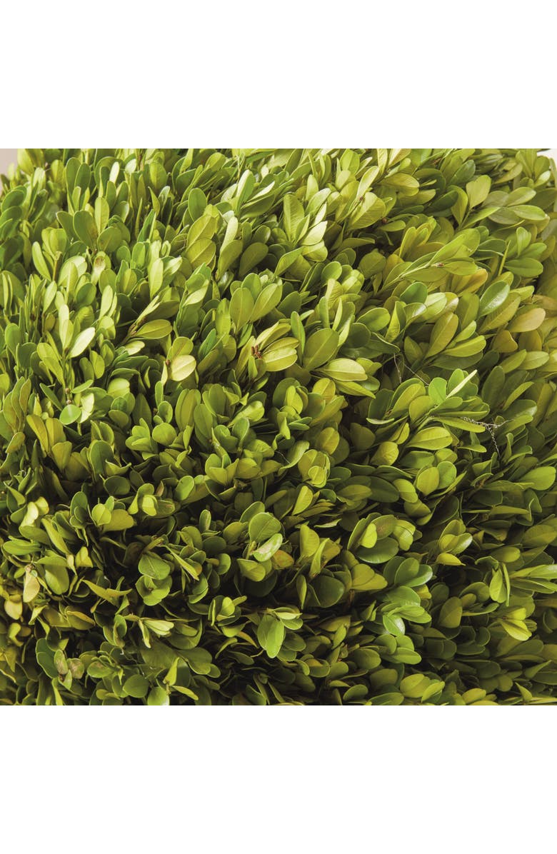 Napa Home & Garden Boxwood Ball Faux (Fake) 16", Alternate, color, Green