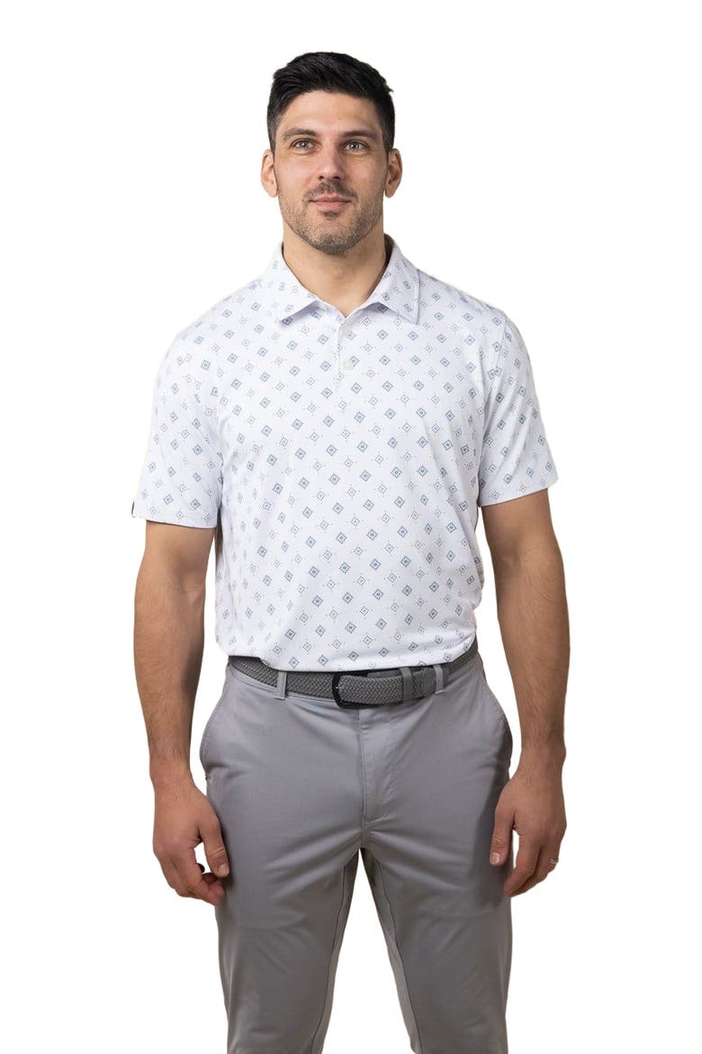 Cooper Polo, Alternate, color, White/Club Green