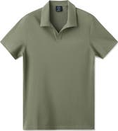 MANGO Slim Fit Stretch Cotton Blend Piqué Polo