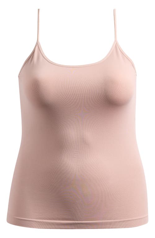 Nordstrom Seamless Smoothing Camisole In Pink Fawn
