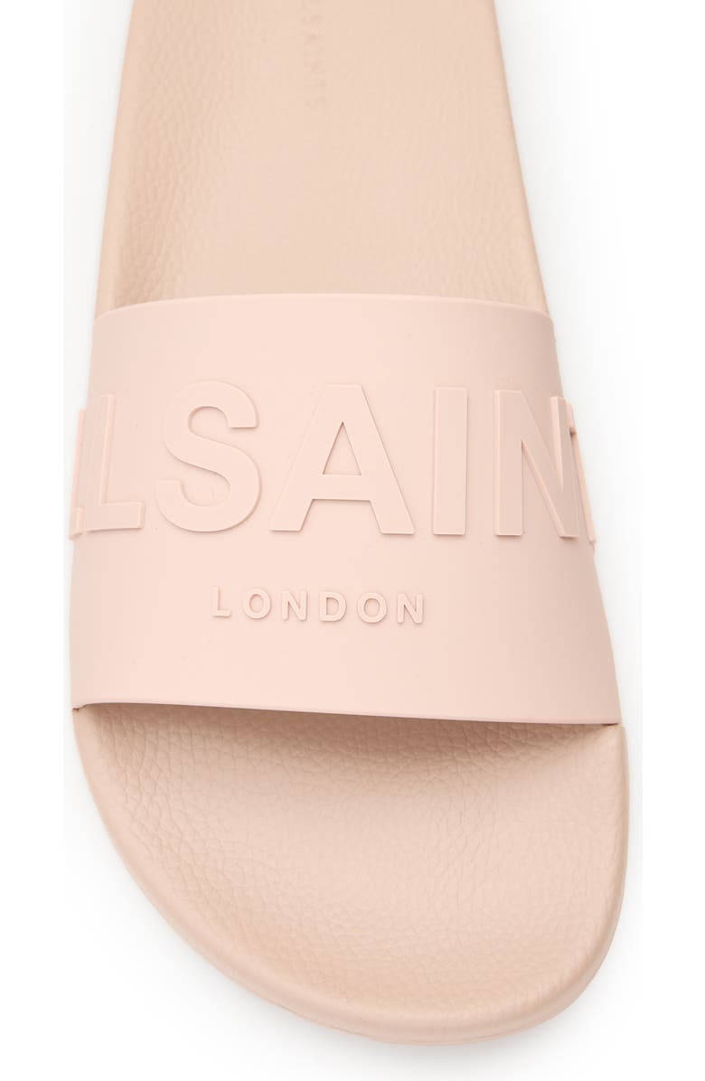 AllSaints Biggy Slide Sandal, Alternate, color, Rose Dust Pink