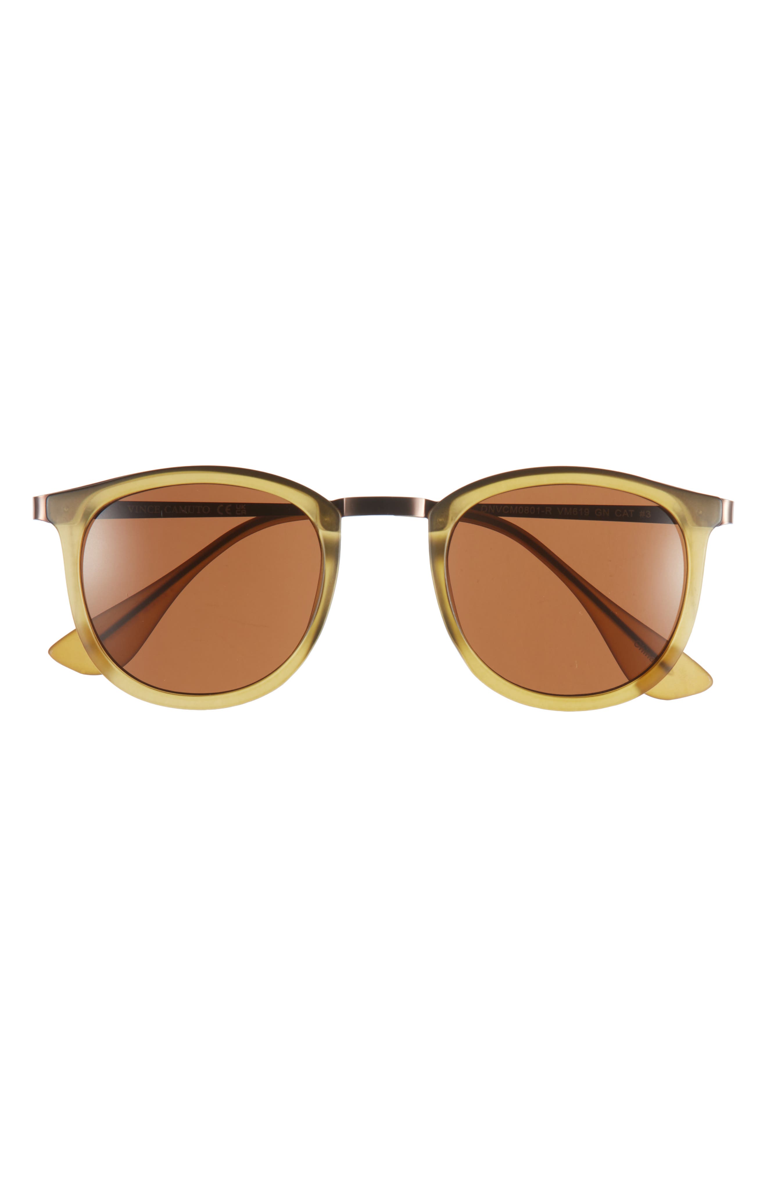 Vince Camuto 48mm Round Gradient Sunglasses