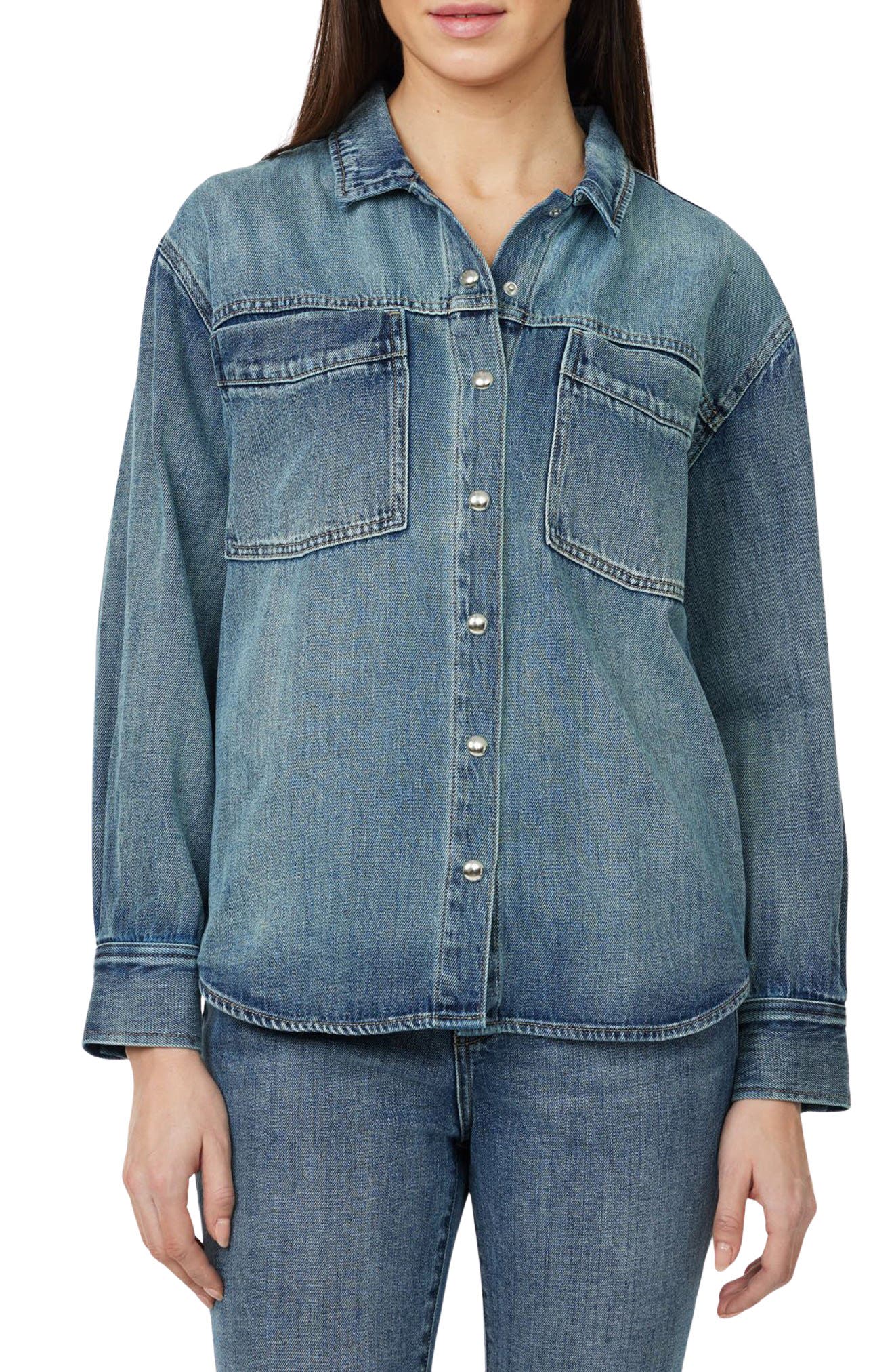 Oversize Denim Shirt