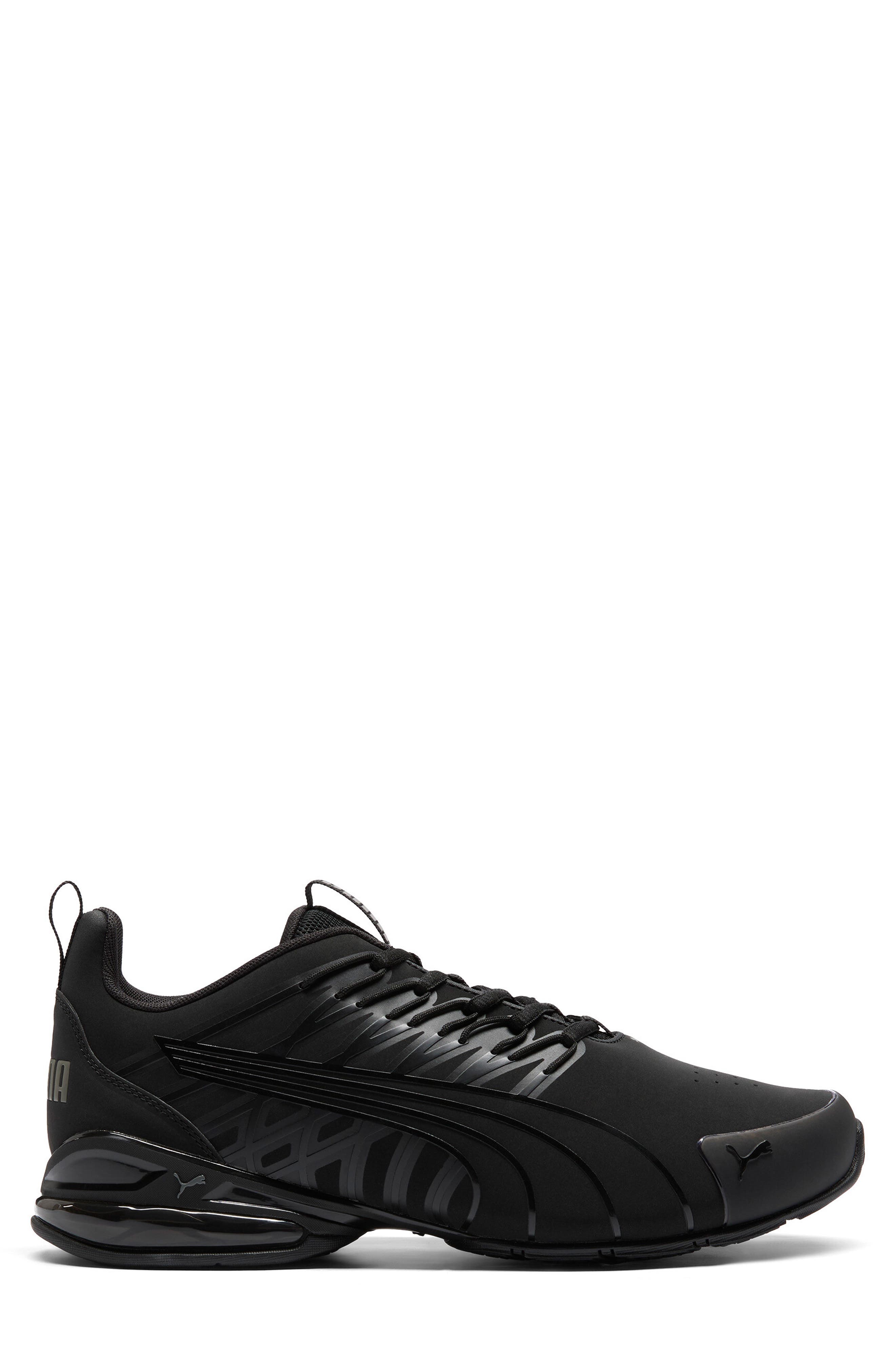 Voltaic Evo Sneaker, Alternate, color, PUMA BLACK/ COOL DARK GRAY