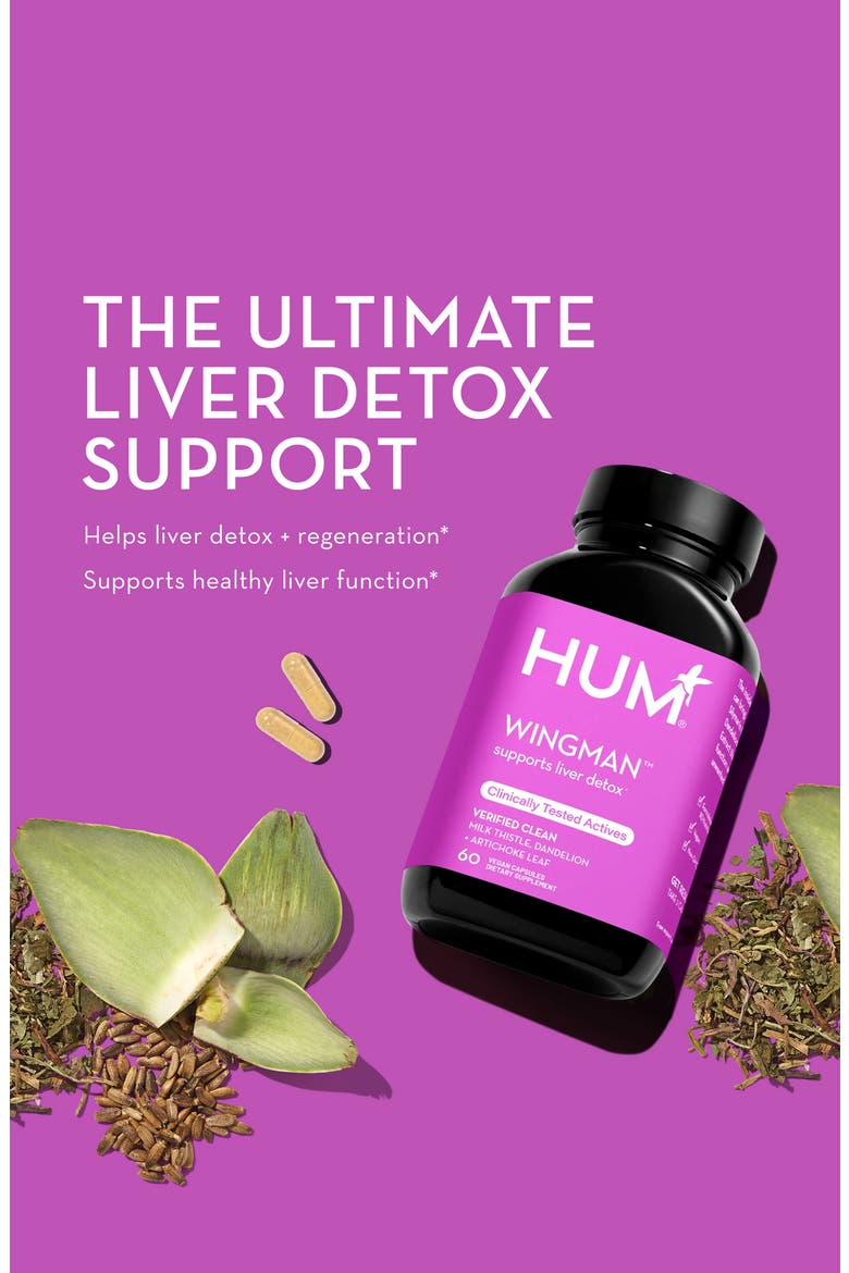 Wing Man™ Supports Liver Detox Supplement, Alternate, color, NO COLOR