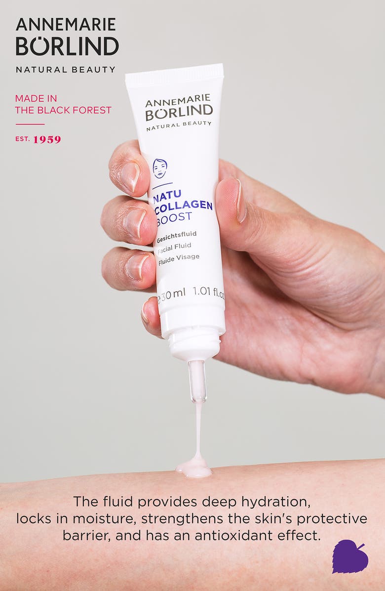 ANNEMARIE BÖRLIND Natucollagen Boost Facial Fluid Moisturizer, Alternate, color, 