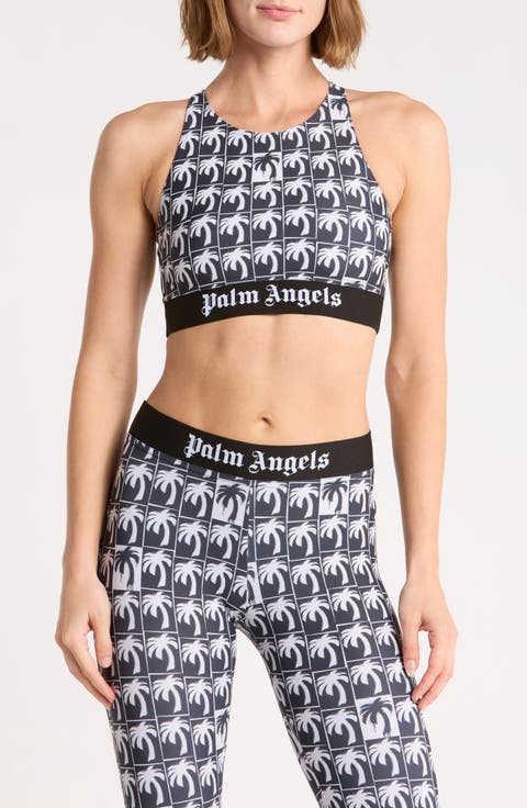 Palm Tree Crop Tank Top