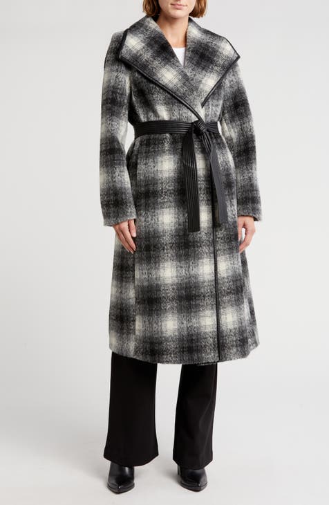 Julienne Plaid Coat