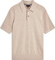 Ted Baker Otiso Cotton & Wool Polo